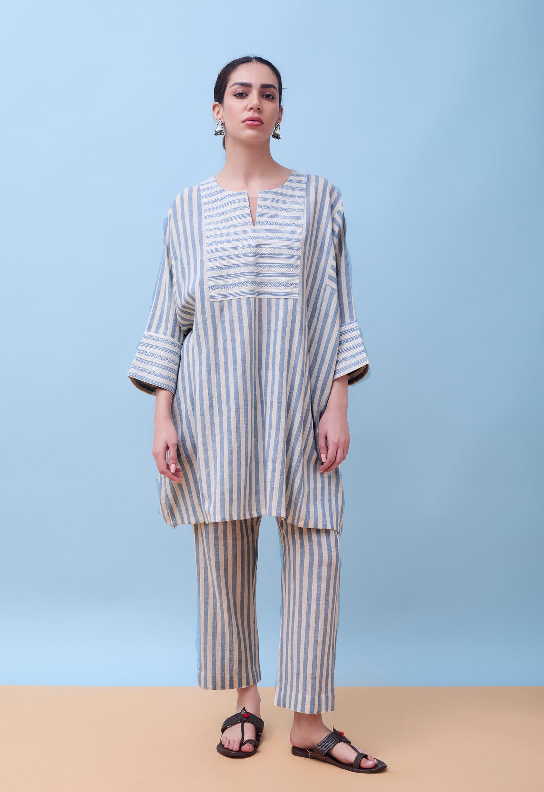 Barkha Co-ord Set | Handloom