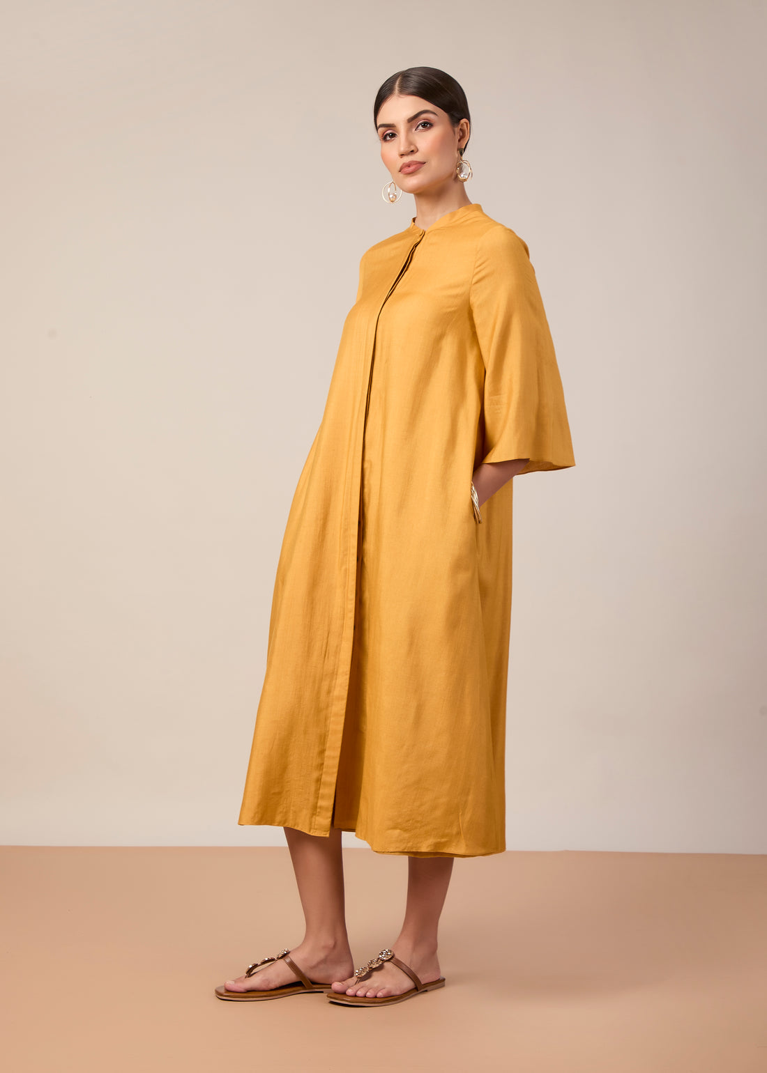 The Lara Dress Yellow