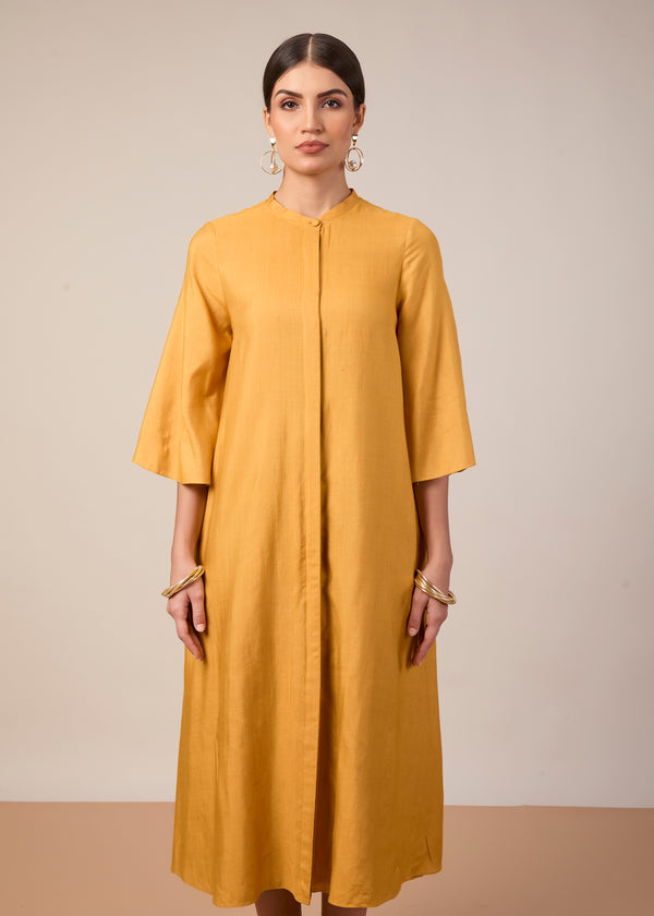 The Lara Dress Yellow