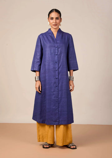 The Raniyah Kurta Set Electric Blue