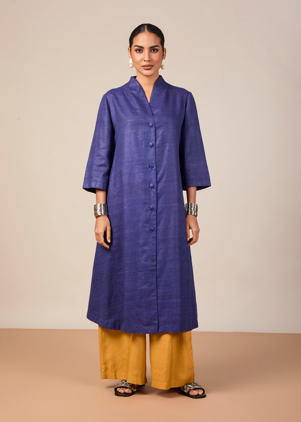 The Raniyah Kurta Set Electric Blue
