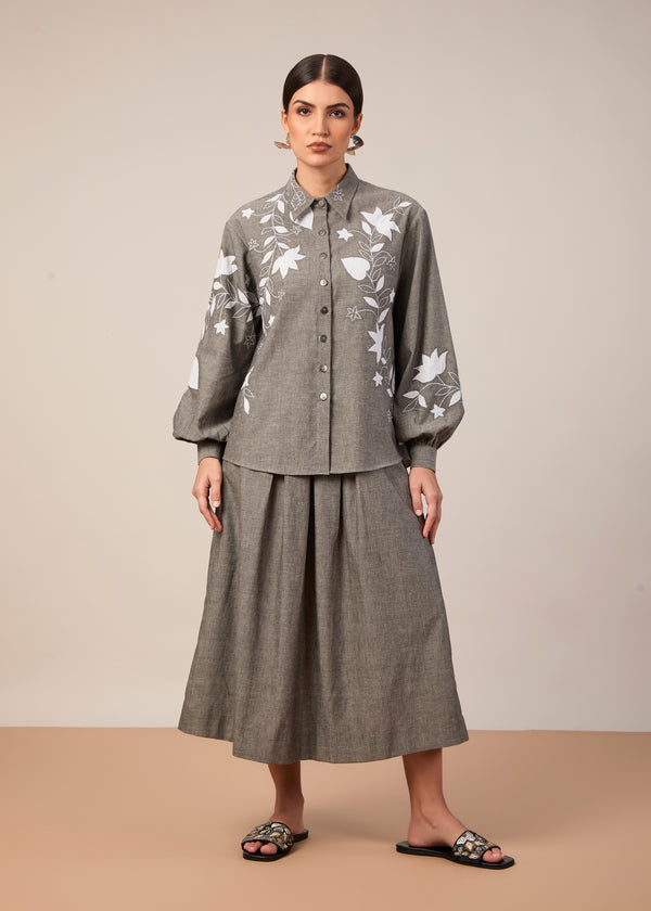 The Lila Shirt & Skirt set