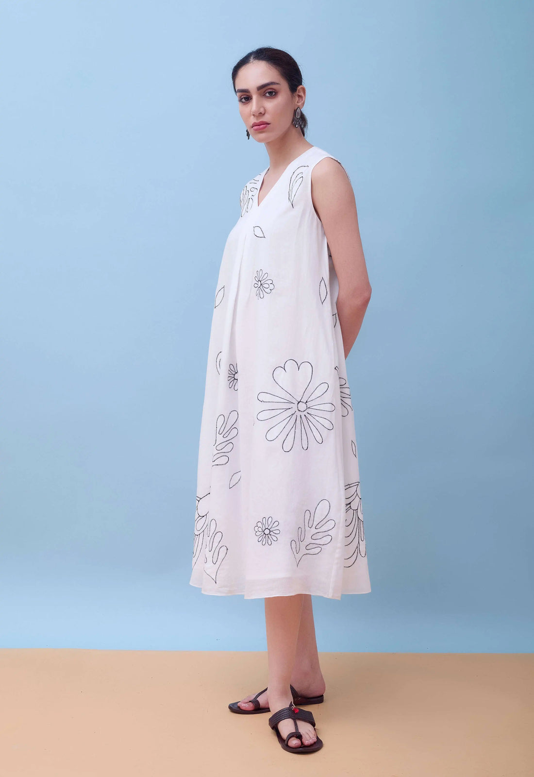 Neerja Dress Applique