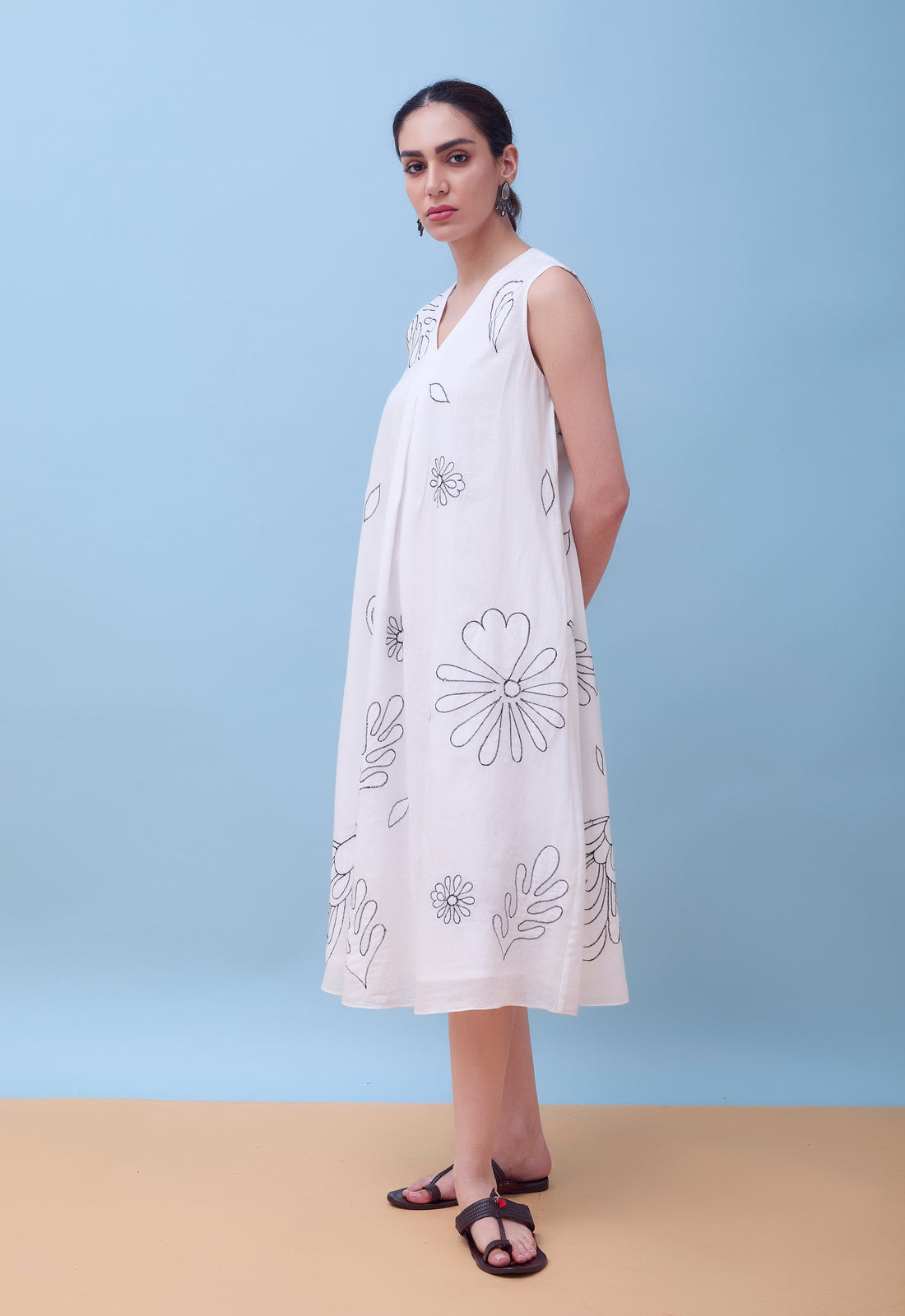 Neerja Dress Applique