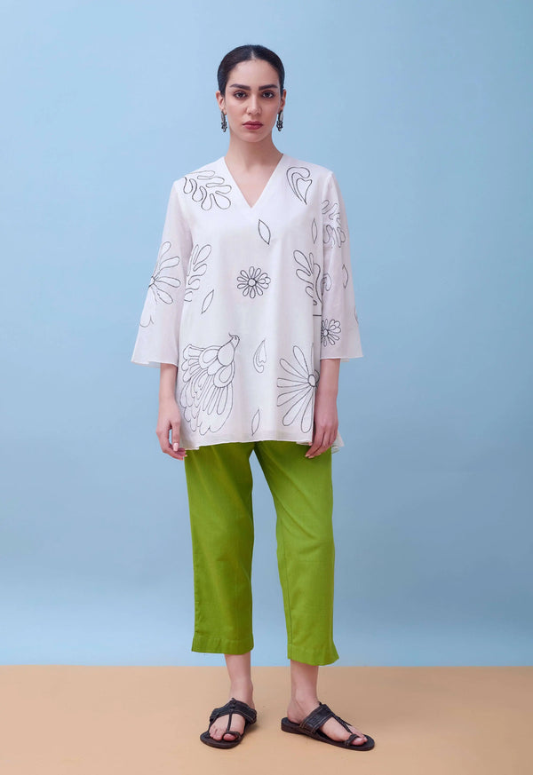 Amaya Kurta Set Applique
