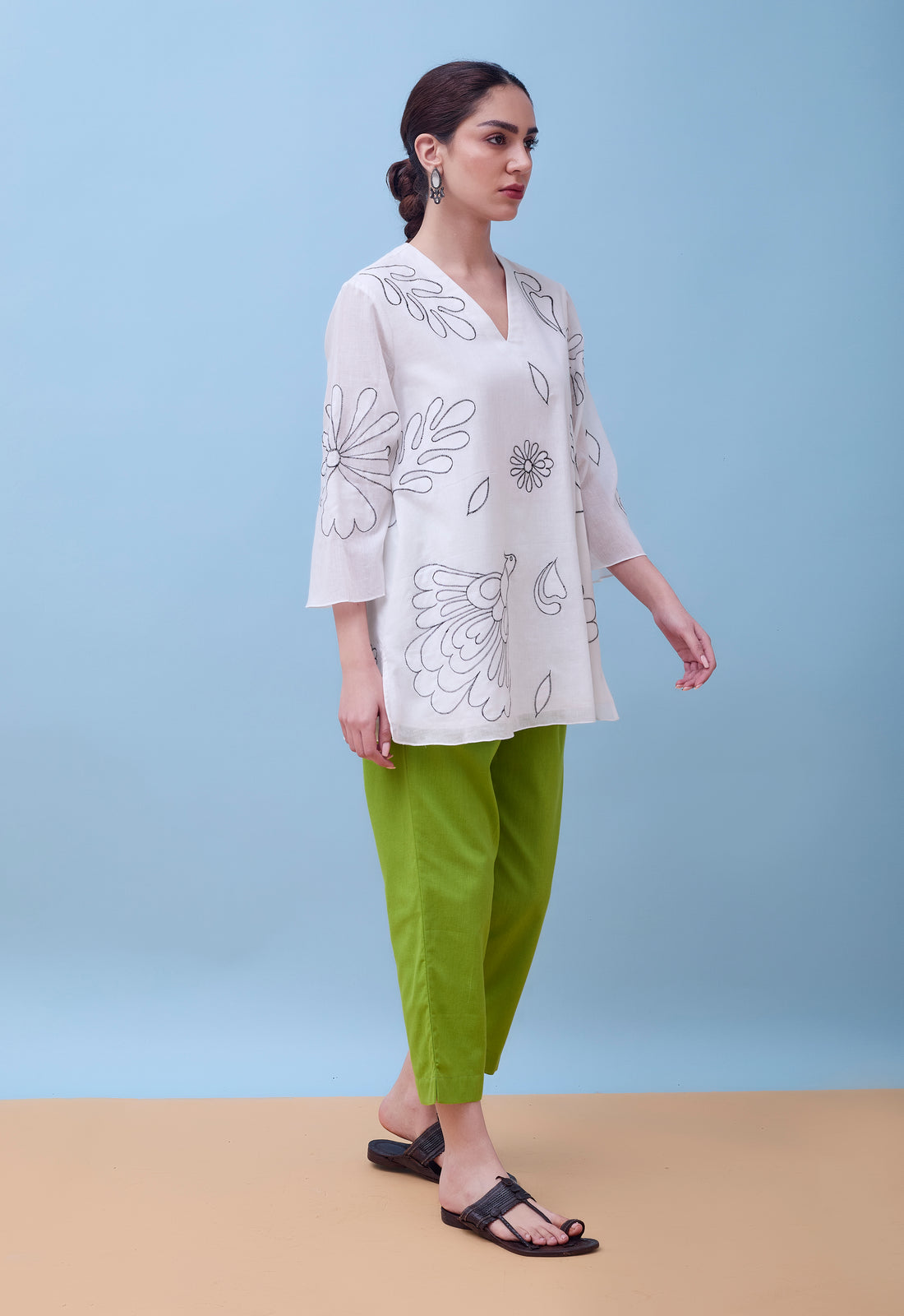 Amaya Kurta Set Applique
