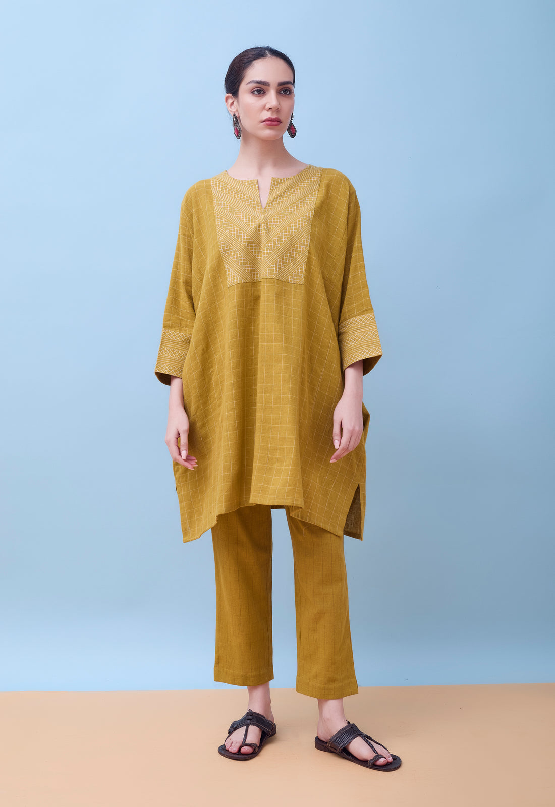 Sandhya Kurta Set Handloom