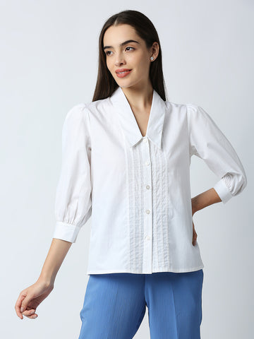 Mantra puff sleeve shirt