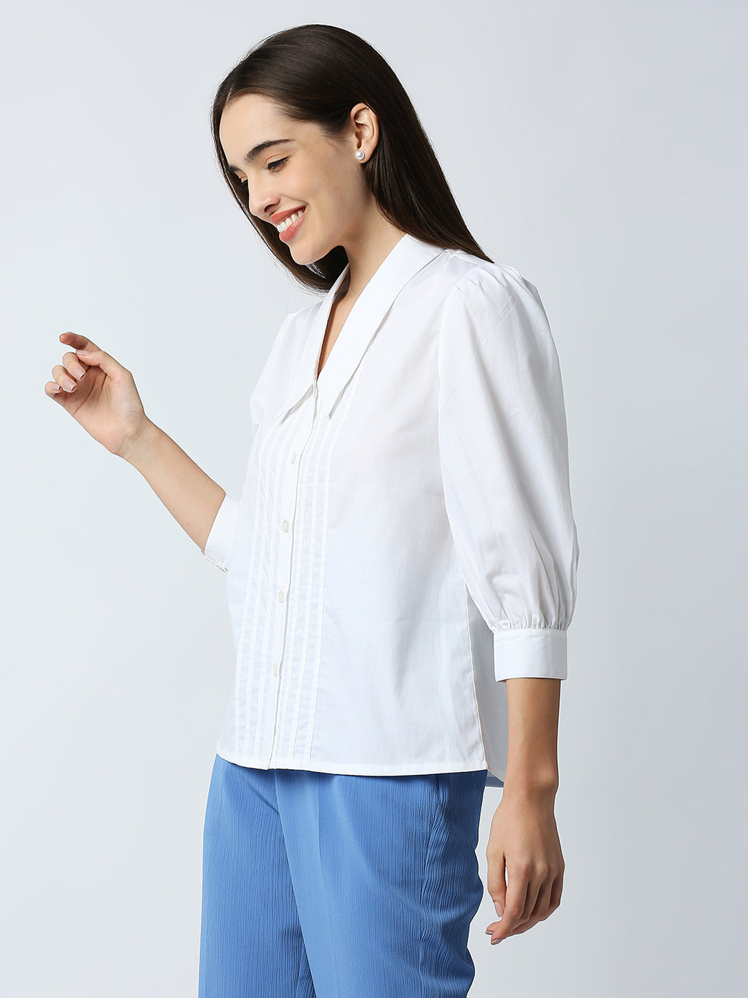 Mantra puff sleeve shirt