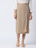 Mantra wrap ankle length skirt