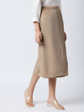 Mantra wrap ankle length skirt