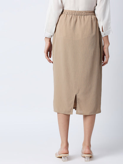 Mantra wrap ankle length skirt
