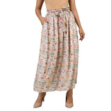 Mantra multicoloured polyester Gather skirt