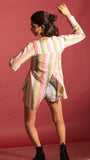 Mantra Pink Striped Shirt