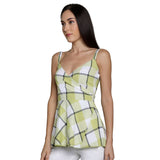 Mantra green cotton Spegatti top
