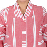 Mantra Coral Asymmetrical Shirt