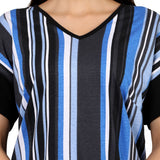 Mantra blue knit DolmanT-shirt
