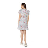 Mantra white cotton Frilly dress
