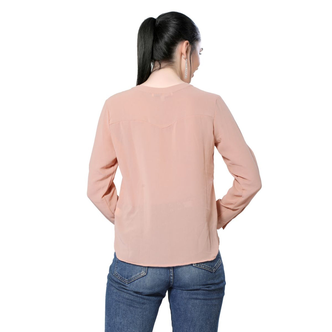 Mantra peach Solid  top