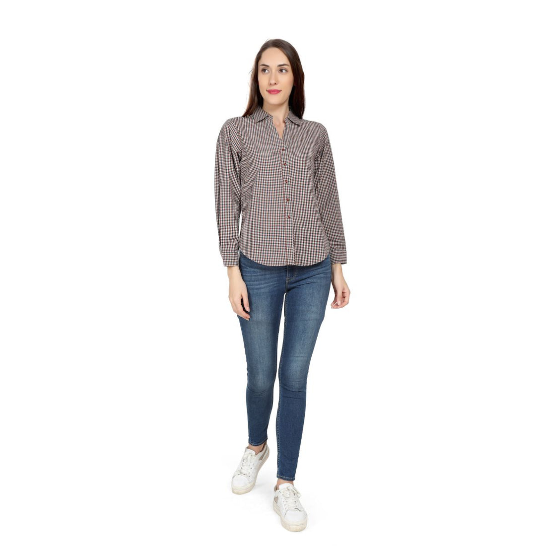 Mantra Cotton Basic checks shirt