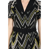 Mantra black Umbrella sleeve dress