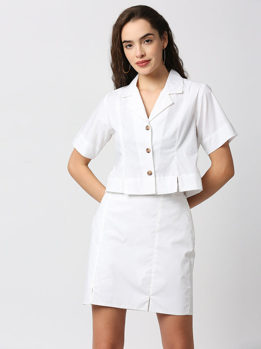 Mantra double collar shirt