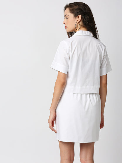 Mantra double collar shirt
