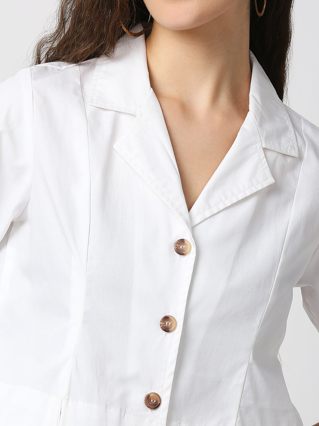 Mantra double collar shirt