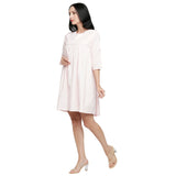 Mantra pink embroided dress