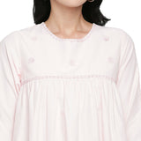 Mantra pink embroided dress