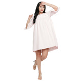 Mantra pink embroided dress