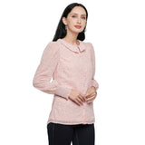 Mantra pink floral printed shirt
