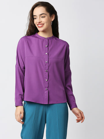 "Mantra straight yoke  shirt "