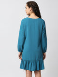 Mantra A-line  gathered  dress