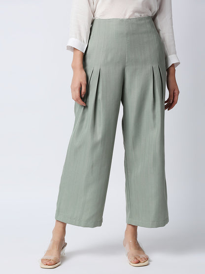 Mantra high waist pleated pant