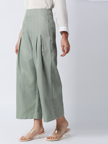 Mantra high waist pleated pant