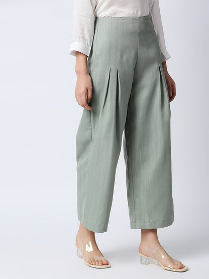 Mantra high waist pleated pant