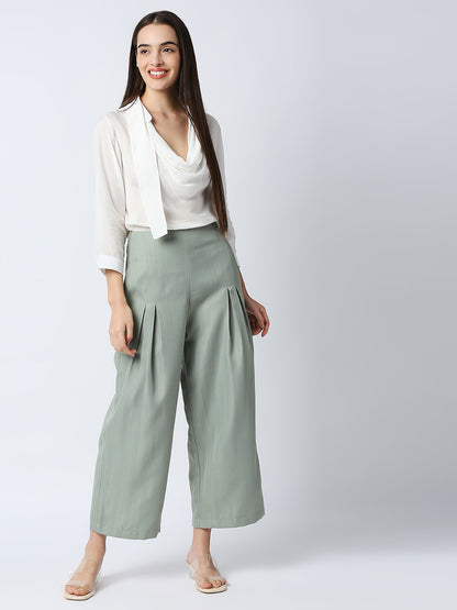 Mantra high waist pleated pant