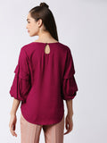 Mantra Solid  raglan top