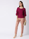Mantra Solid  raglan top