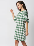 Mantra checkered dress