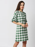 Mantra checkered dress