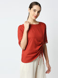 Mantra  drawstring top