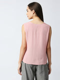 "Mantra sleeveless tier top"