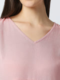 "Mantra sleeveless tier top"