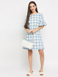 Mantra checkered dress