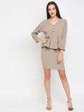 Mantra peplum dress