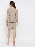 Mantra peplum dress