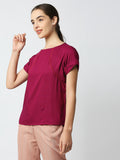 Mantra cap  sleeve top