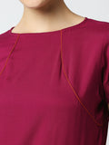 Mantra cap  sleeve top